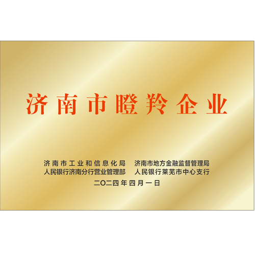 济南市瞪羚企业